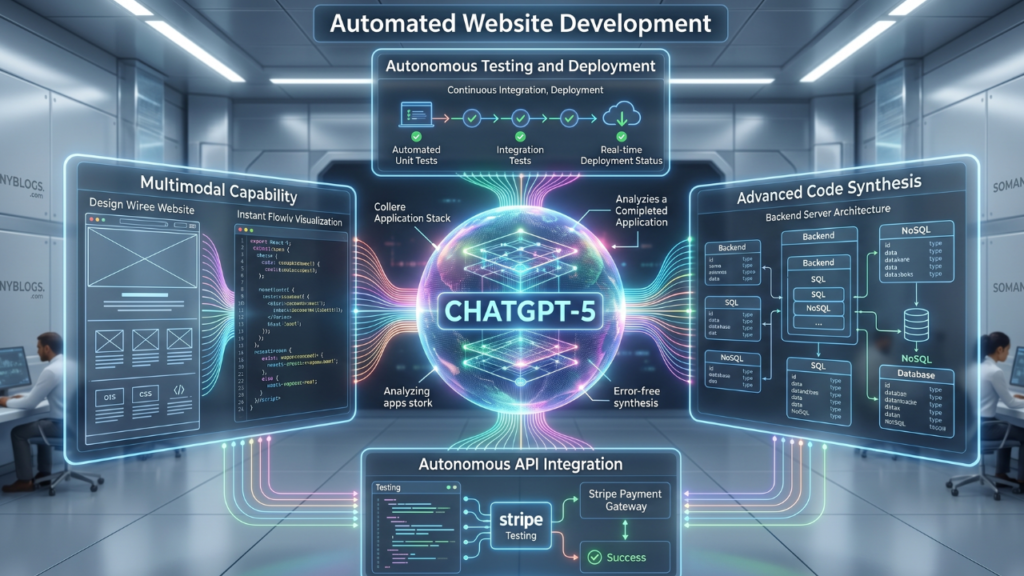 ChatGPT-5 for Automated Website Development